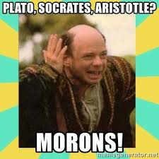 Image result for the princess bride plato socrates