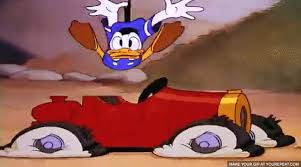 Image result for flat tire gif