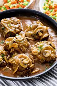 Image result for salisbury steak