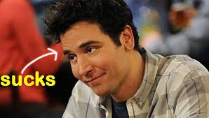 Image result for ted mosby sucks